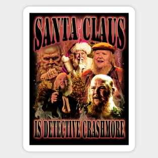 Santa Claus is Detective Crashmore Magnet